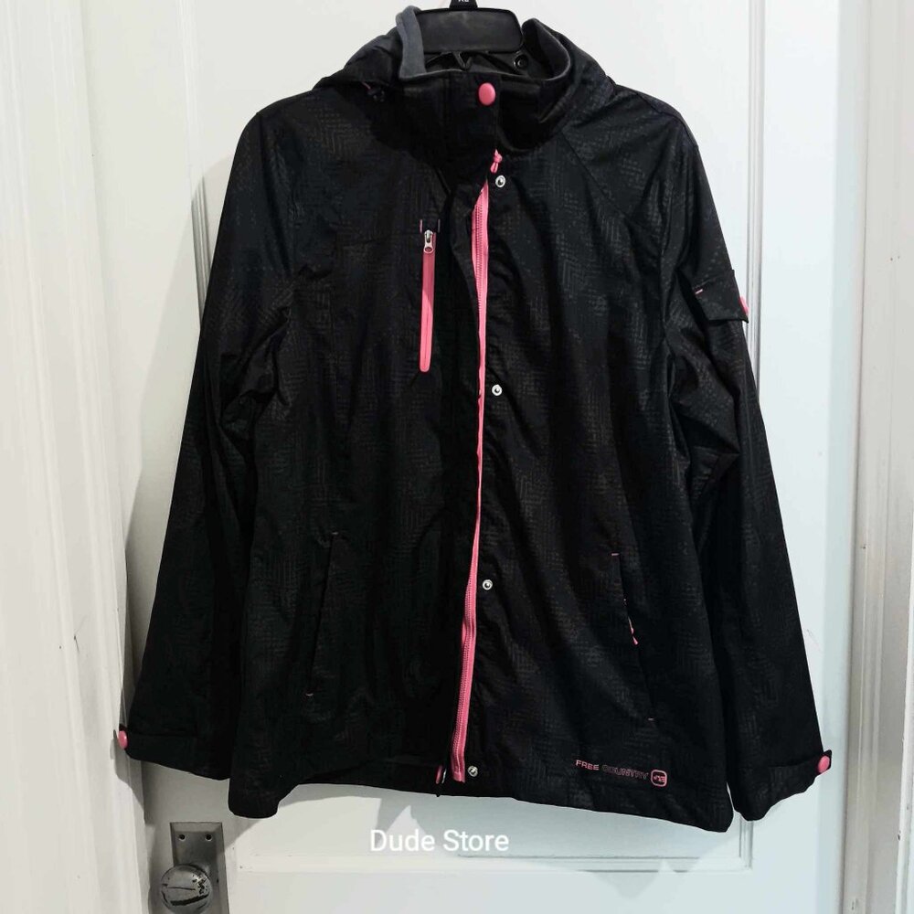 Women's Radiance Free Country Hooded Double-Zipper Jacket - Adult Size Medium